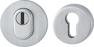 HOPPE Schutz-Schlüsselrosette E29ZNSB-ZA/42HS, Edelstahl