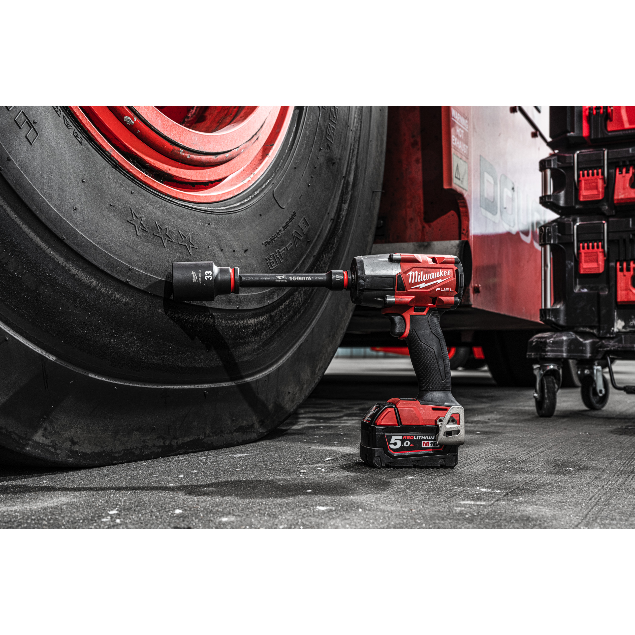 Milwaukee Schlagnuss 3/4" 33 x 57 mm SHOCKWAVE kurz