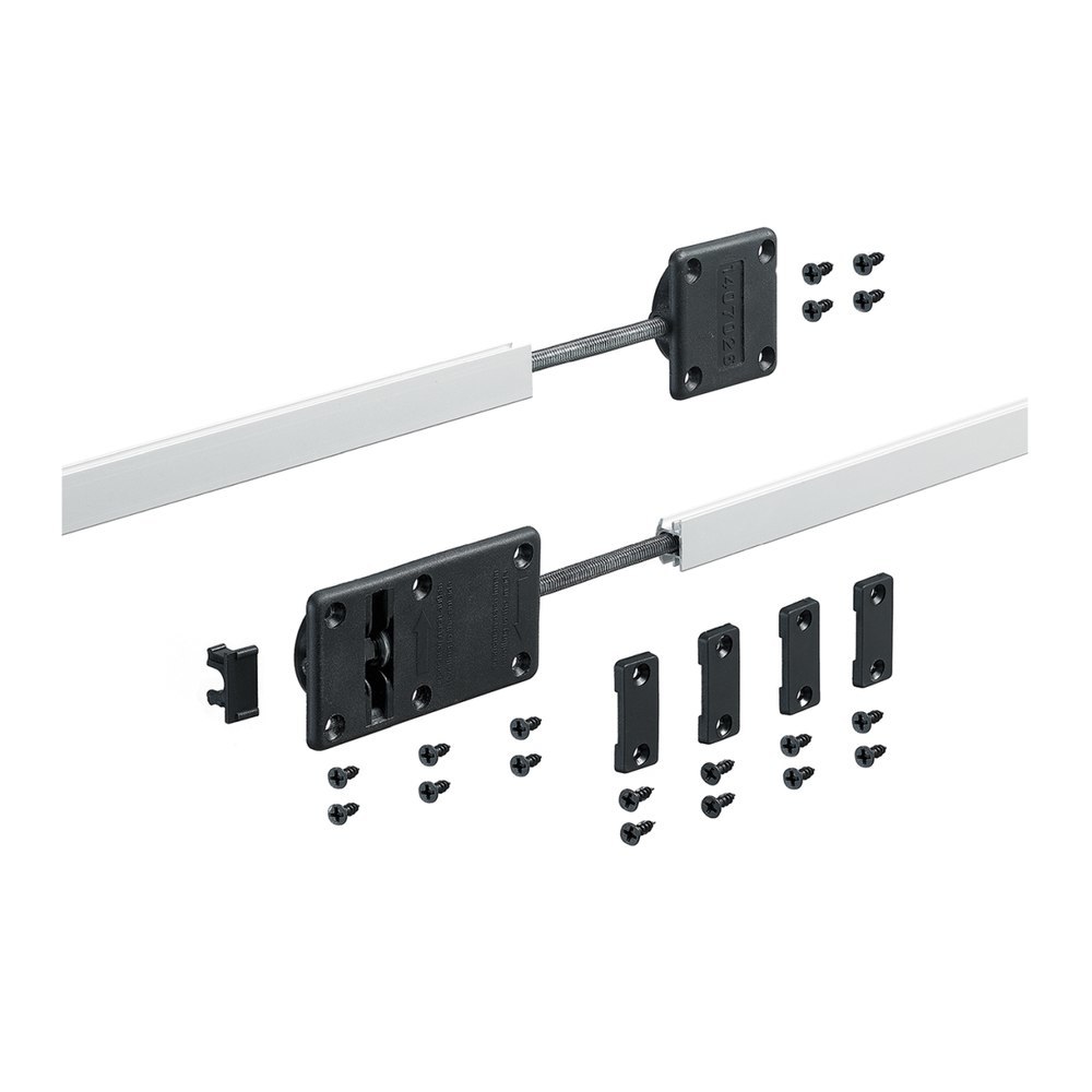 Hettich Ausrichtbeschlag, Aluminium, Kunststoff