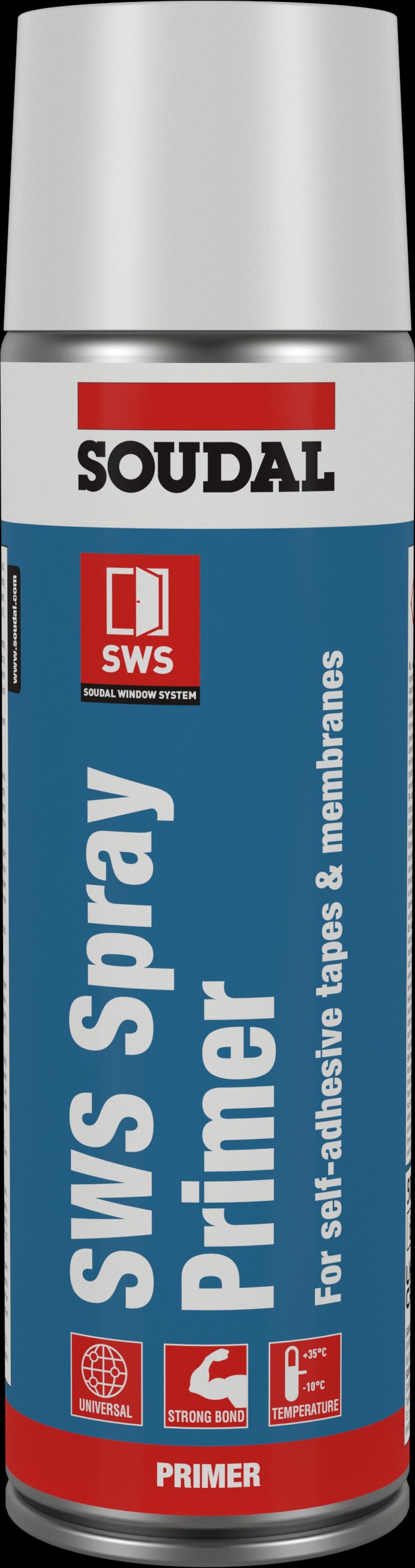 Sprühprimer, Haftgrundierung, Sprühdose, blau-rot, für Klebebänder