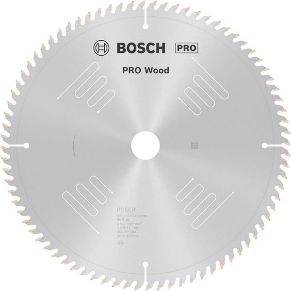 Bosch PRO Wood Kreissägeblatt, 305 x 3.2 x 30 mm