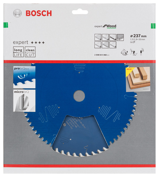 Bosch Kreissägeblatt Expert for Wood, 190 x 20 x 2,6 mm, 48