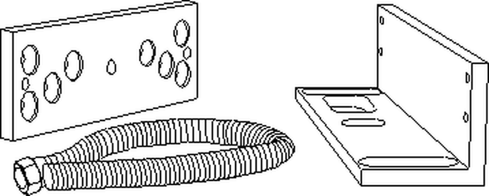 GEZE Montageset MA 500