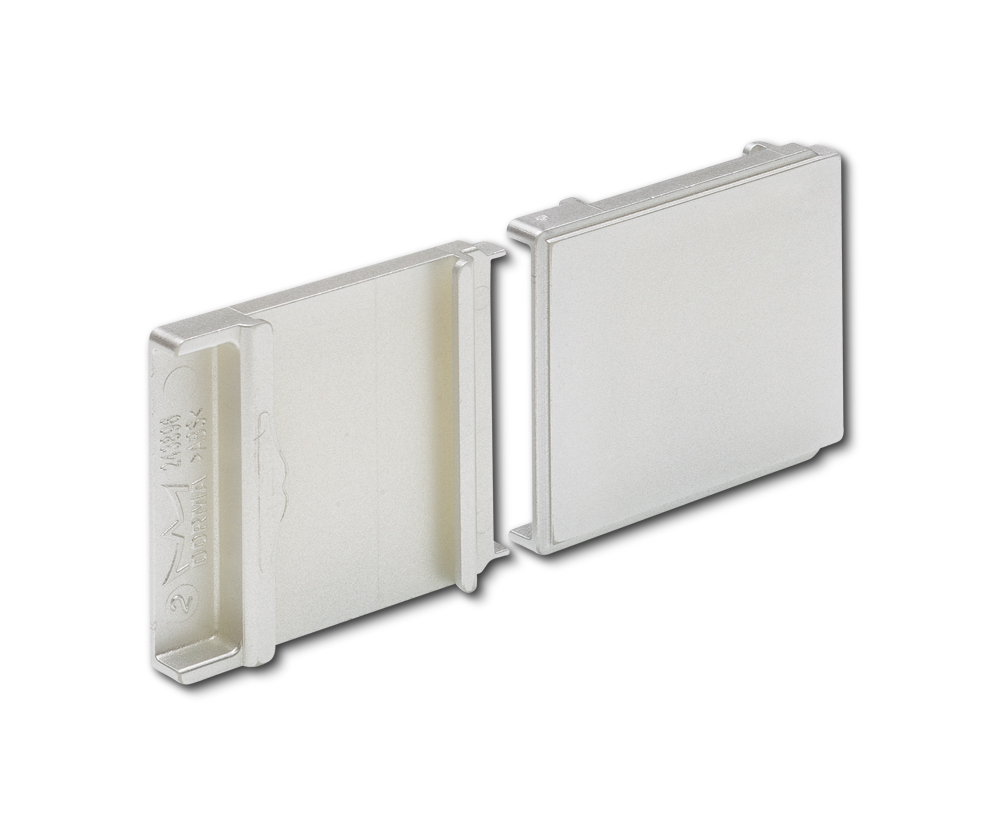 Endkappe DORMA G-EMF (120°), Edelstahl