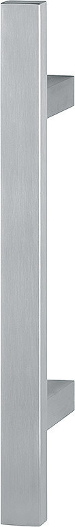 HOPPE Stoßgriff E5726,Befestigungsabstand 300,Länge 500,Durchmesser 40x15,F69