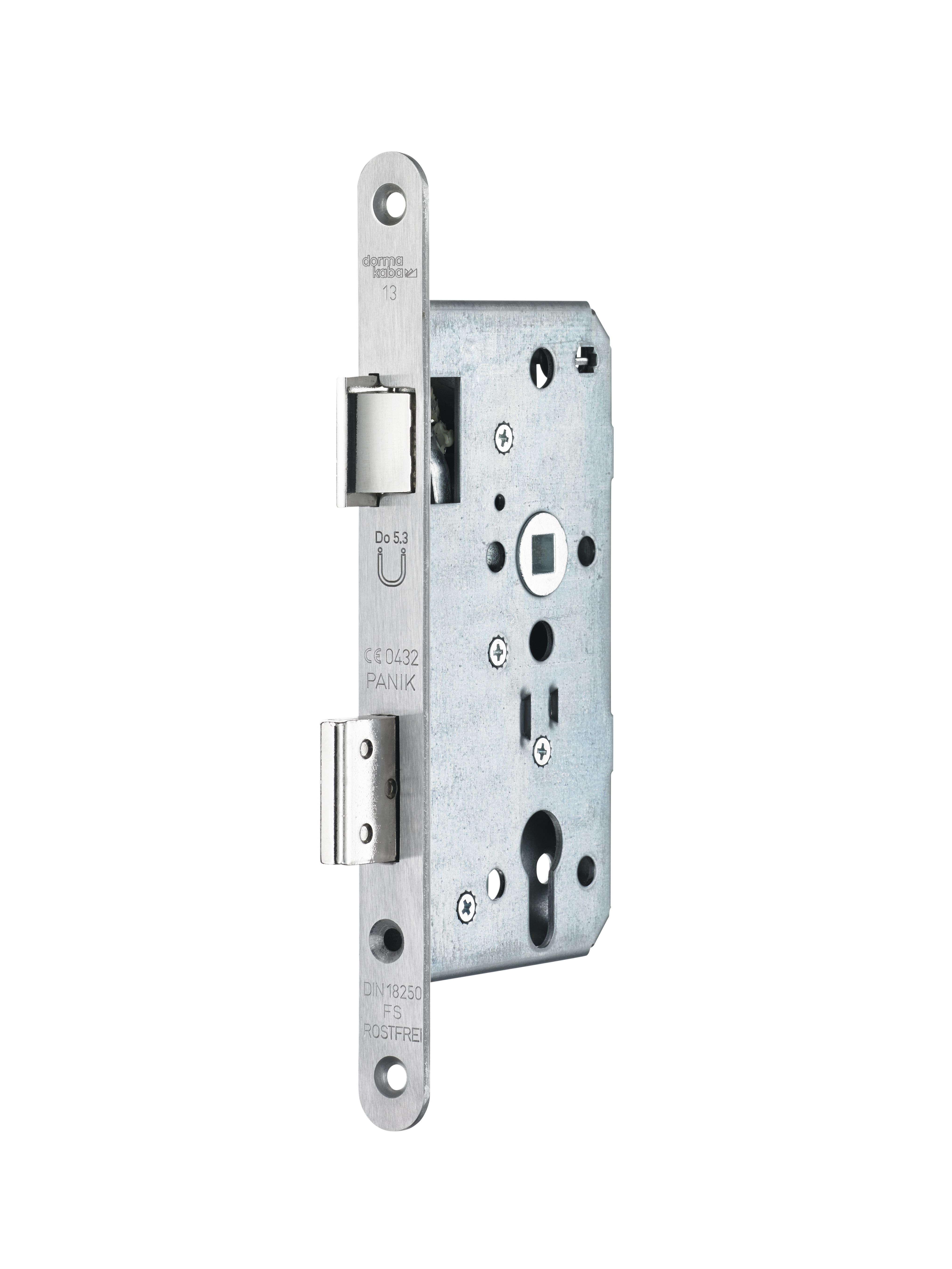 dormakaba Einsteckschloss d-0181 PZ72/9, D65, F24x235 rund, ER, PAF-E, DR St-FA